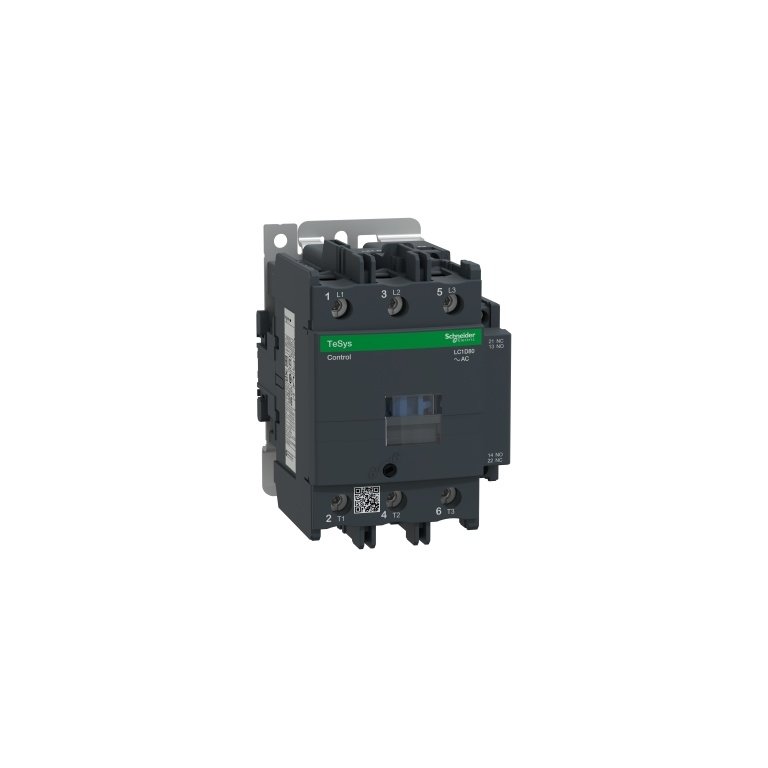 LC1D80F7 TeSys D contactor 3P 3 NO AC-3 lc1d80f7 image web