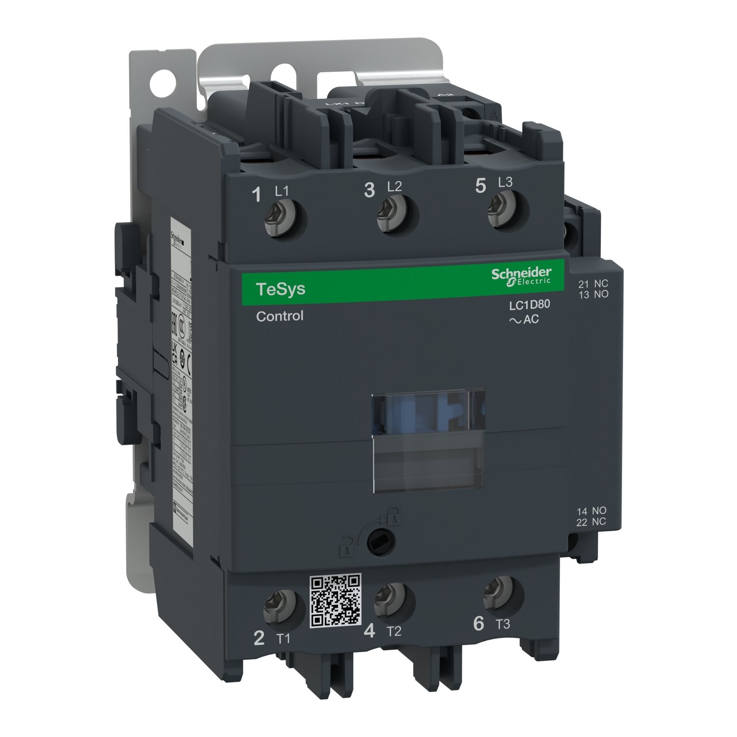 LC1D80N7_Image_1500x1500 LC1D80N7 TeSys D contactor 3P 3 NO AC-3 lc1d80n7 image 1500x1500