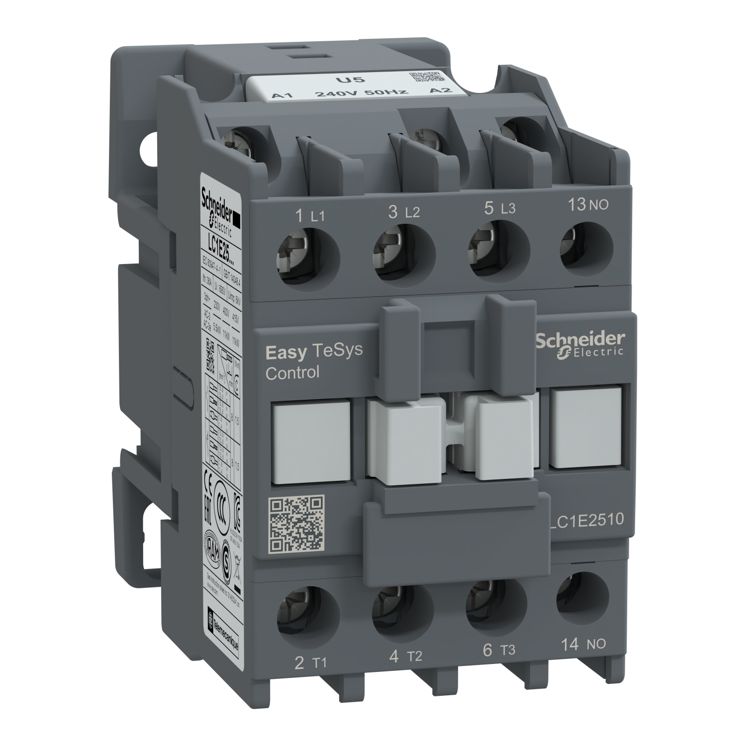 LC1E2510U5_Image_1500x1500 LC1E2510U5 Easy TeSys contactor 3P 3 NO AC-3 lc1e2510u5 image 1500x1500
