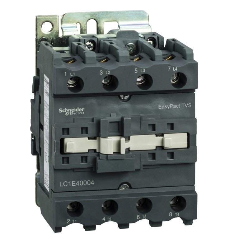 LC1E65004M5WBIN Easy TeSys contactor 4P 2NO 2NC 85A AC-1 up to 415V coil 415V AC 50 60Hz Schneider Electric lc1e4000 6500gp i