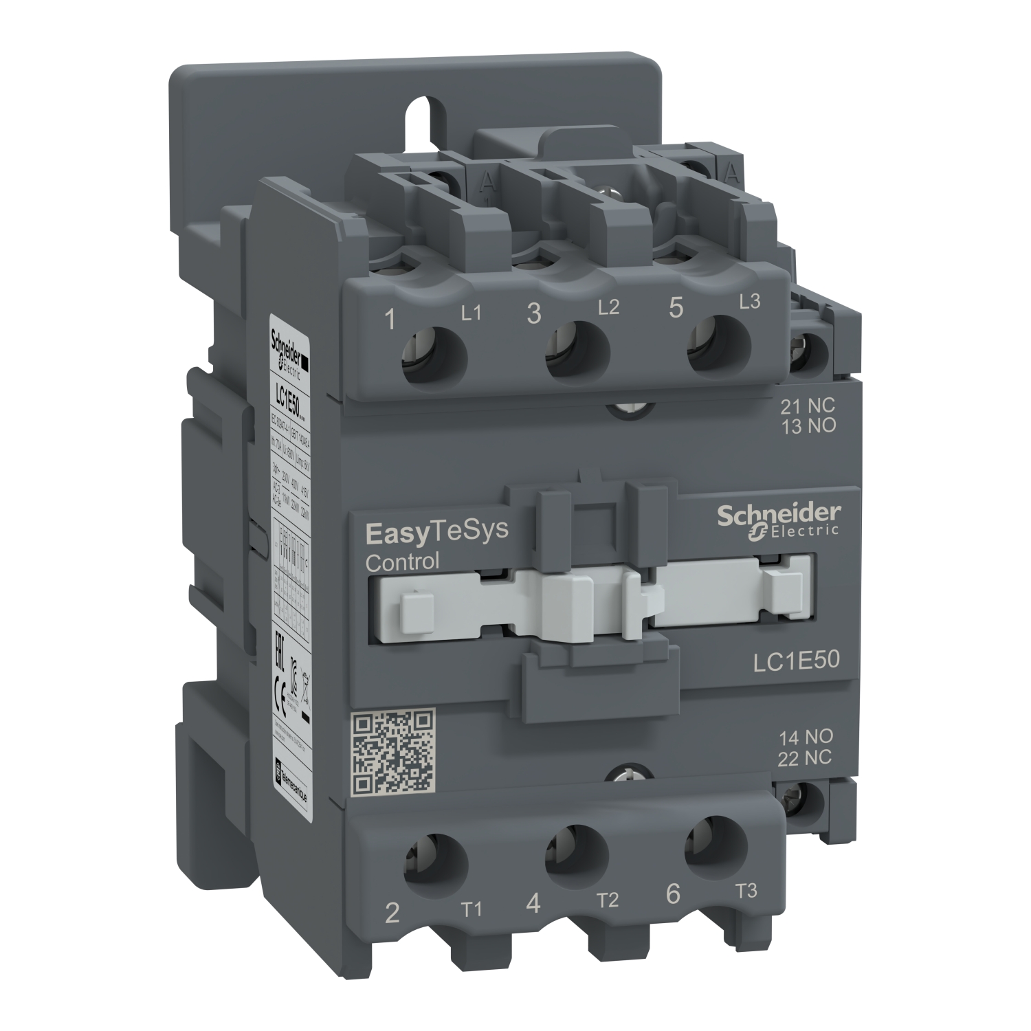 LC1E50F7_Image_1500x1500 LC1E50F7 Easy TeSys contactor 3P 3 NO AC-3 lc1e50f7 image 1500x1500