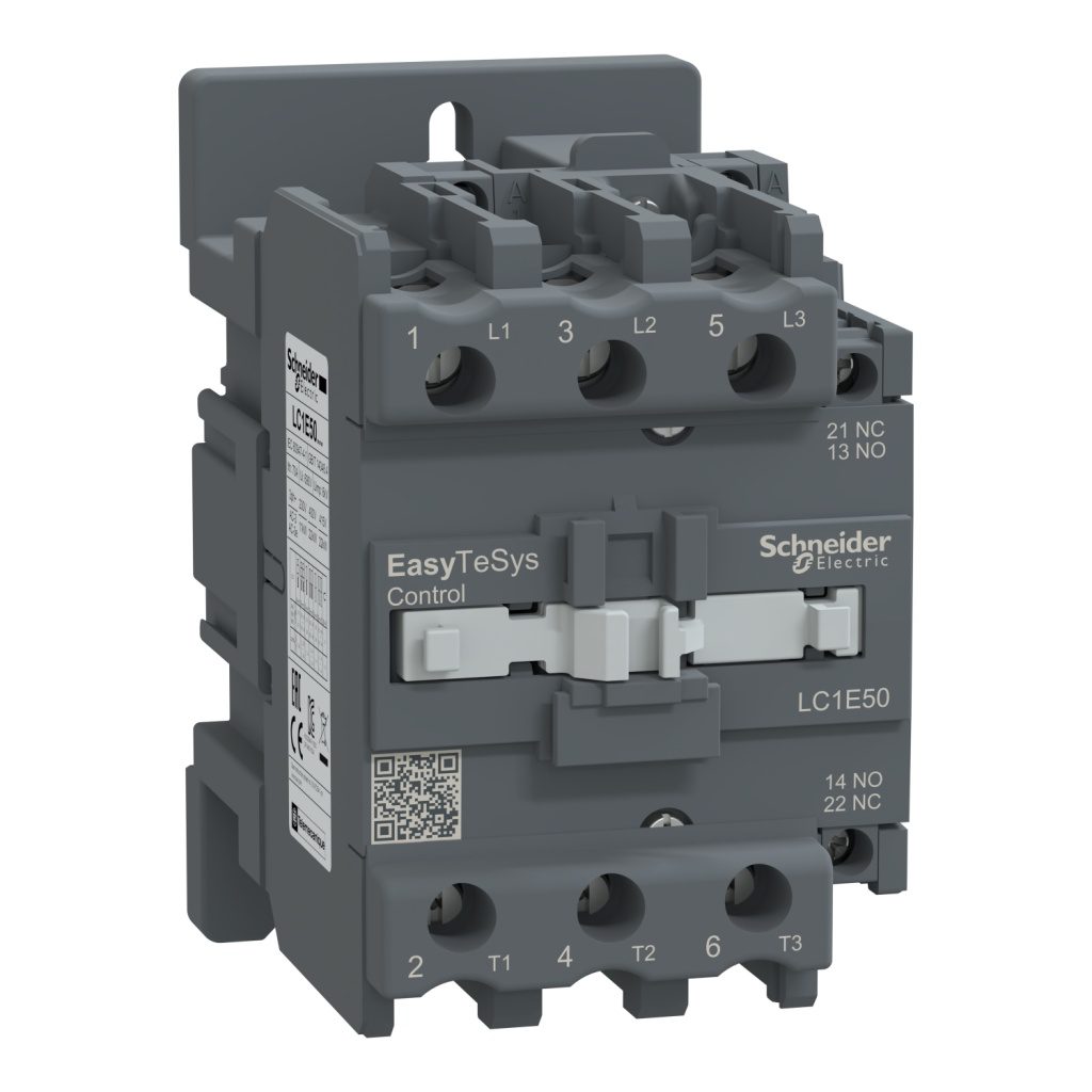 LC1E50M7 Easy TeSys contactor 3P 3 NO AC-3 lc1e50m7 image 1500x1500