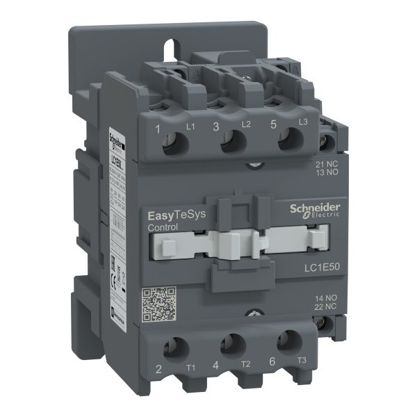 LC1E50M7 Easy TeSys contactor 3P 3 NO AC-3 lc1e50m7 image 1500x1500