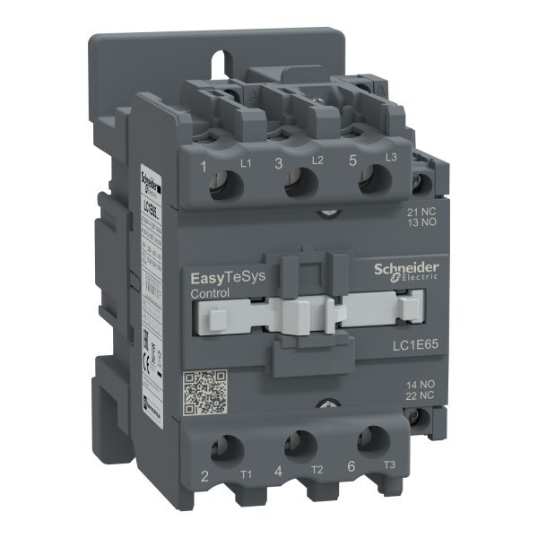 LC1E65M7 Easy TeSys contactor 3P 3 NO AC-3 lc1e65m7 image 1500x1500