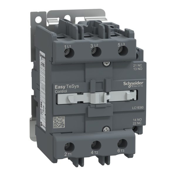 LC1E80M7 Easy TeSys contactor 3P 3 NO AC-3 lc1e80m7 image 1500x1500