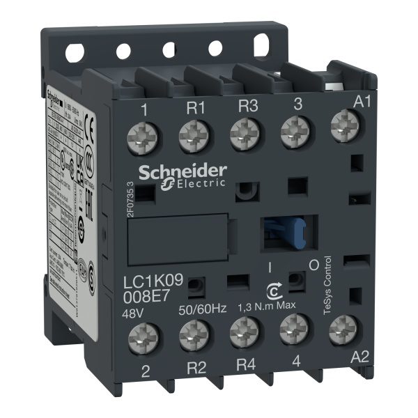LC1K09008B7 TeSys K contactor 4P 2 NO 2 NC AC-1 lc1k09008e7 image 1500x1500