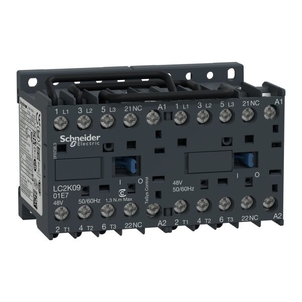 LC2K0901B7 TeSys K reversing contactor 3P AC-3 lc2k0901e7 image 1500x1500