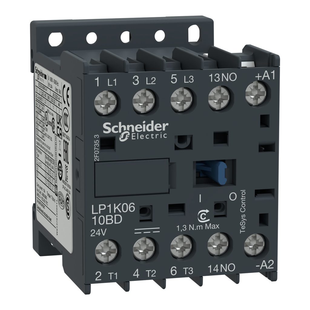 LP1K1210BD TeSys K contactor 3P AC-3 lp1k0610bd image 1500x1500