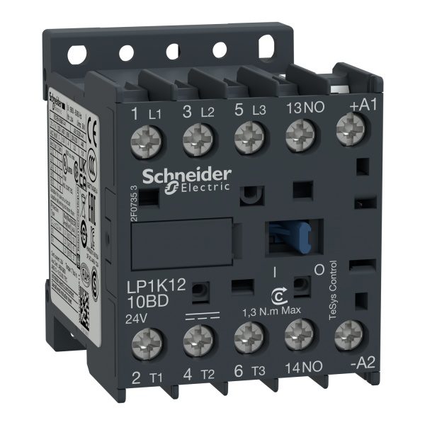 LP1K1210FD TeSys K contactor 3P AC-3 lp1k1210bd image 1500x1500
