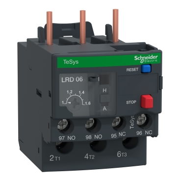 LRD06_Image_web LRD06 TeSys LRD thermal overload relays 1 1.6 A class 10A Schneider Electric lrd06 image web