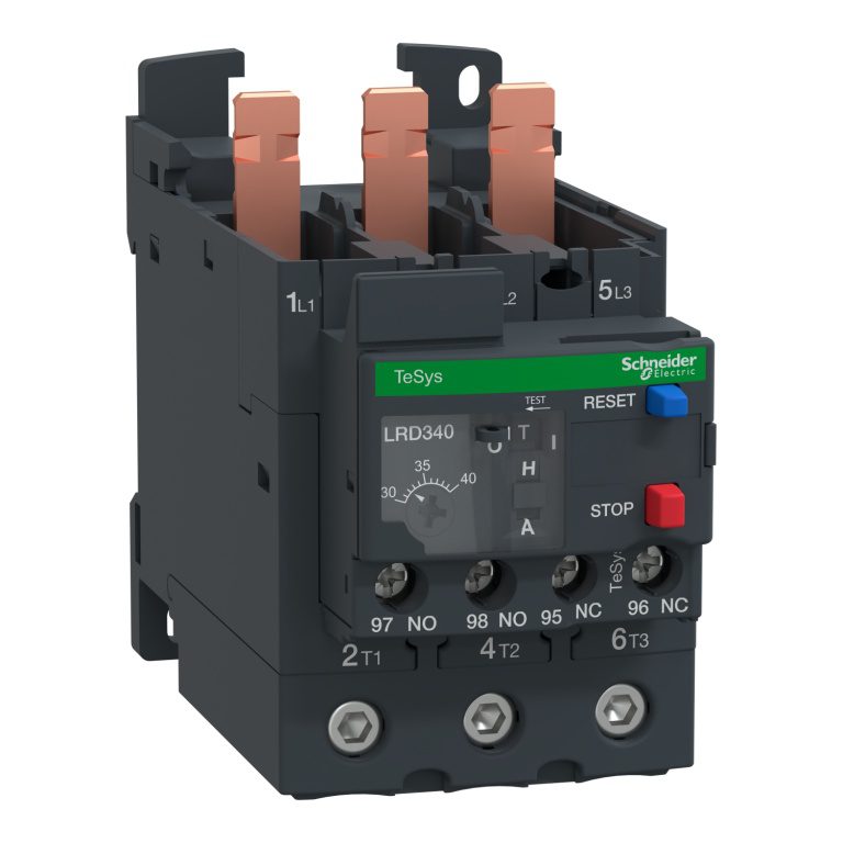 LRD340 TeSys LRD thermal overload relays 30 40 A class 10A Schneider Electric lrd340 image 1500x1500
