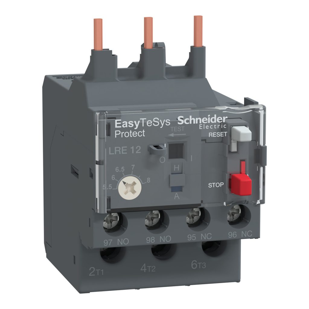 LRE12 Easy TeSys differential thermal overload relay 5.5 8 A class 10A Schneider Electric lre12 image 1500x1500