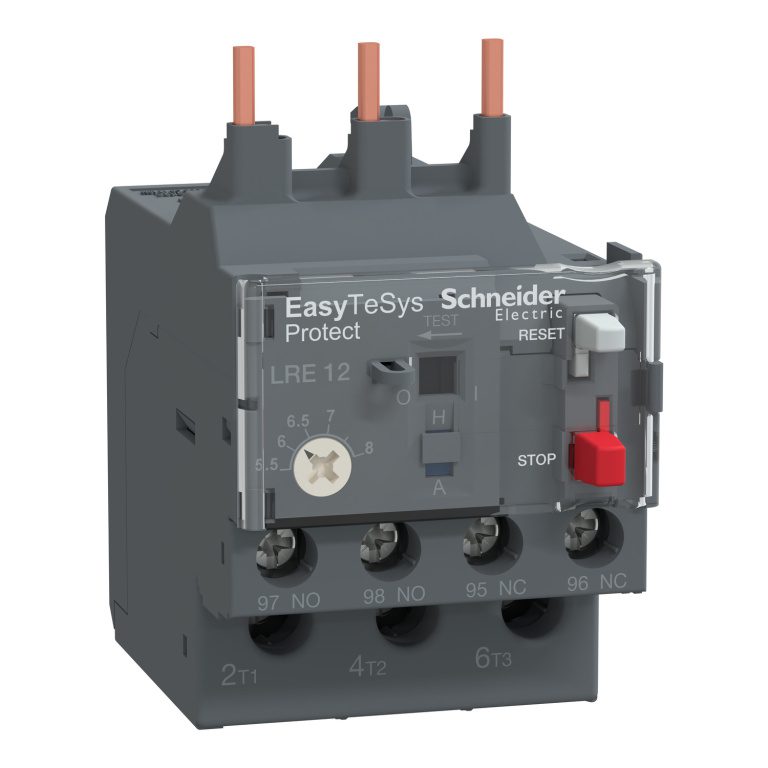 LRE12 Easy TeSys differential thermal overload relay 5.5 8 A class 10A Schneider Electric lre12 image 1500x1500