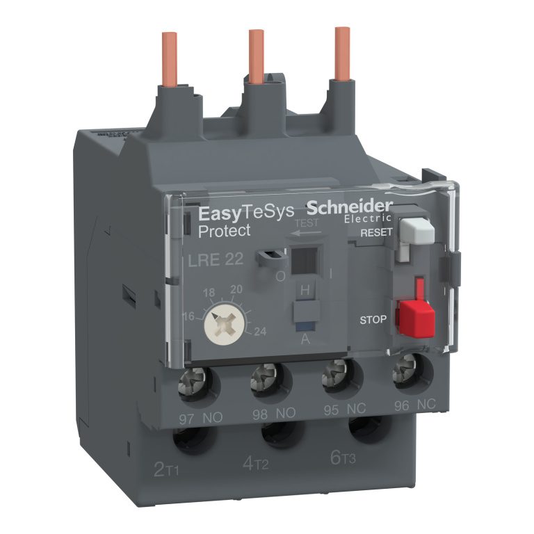 LRE22 Easy TeSys differential thermal overload relay 16 24 A class 10A Schneider Electric lre22 image 1500x1500