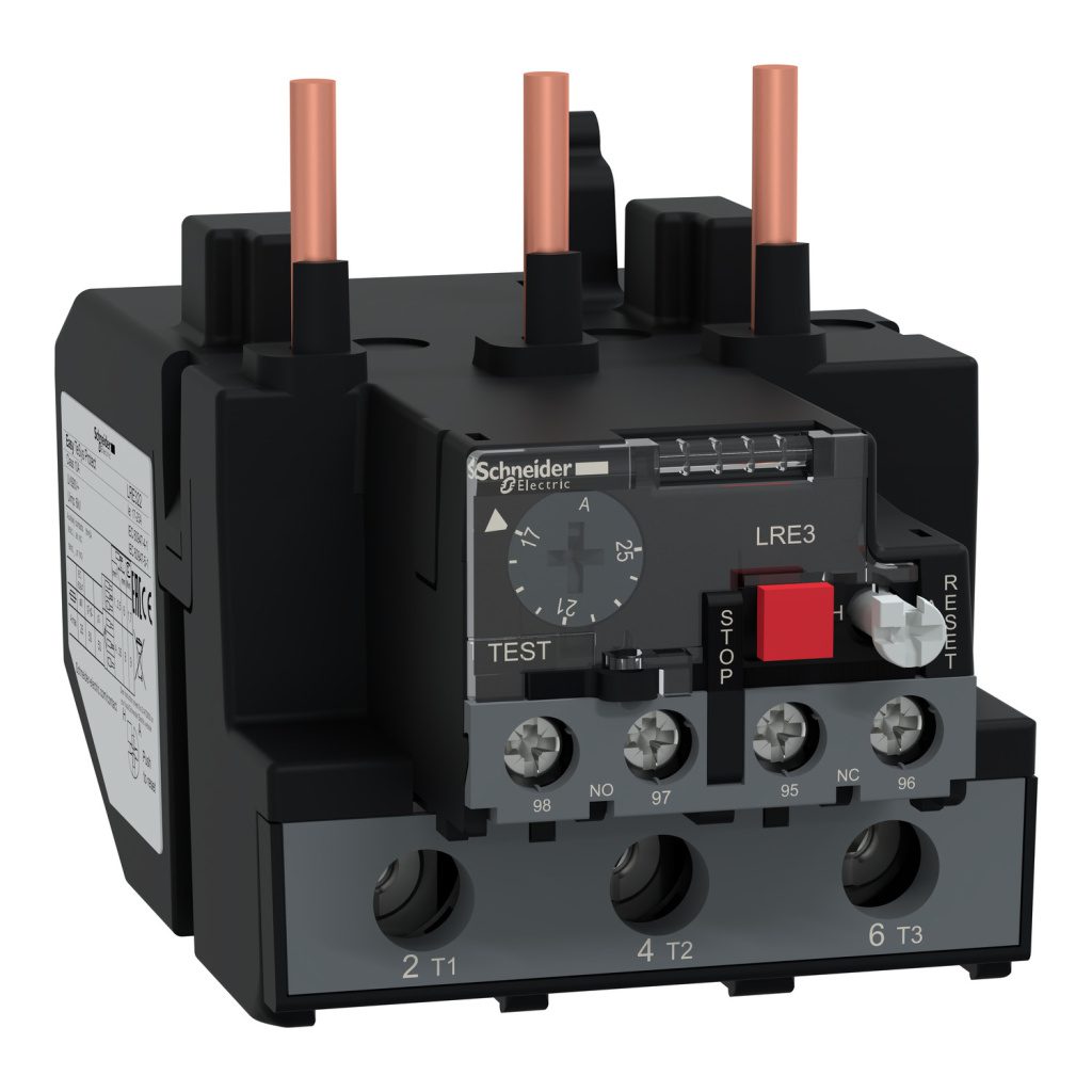 LRE322 Easy TeSys differential thermal overload relay 17 25 A class 10A Schneider Electric lre322 image 1500x1500