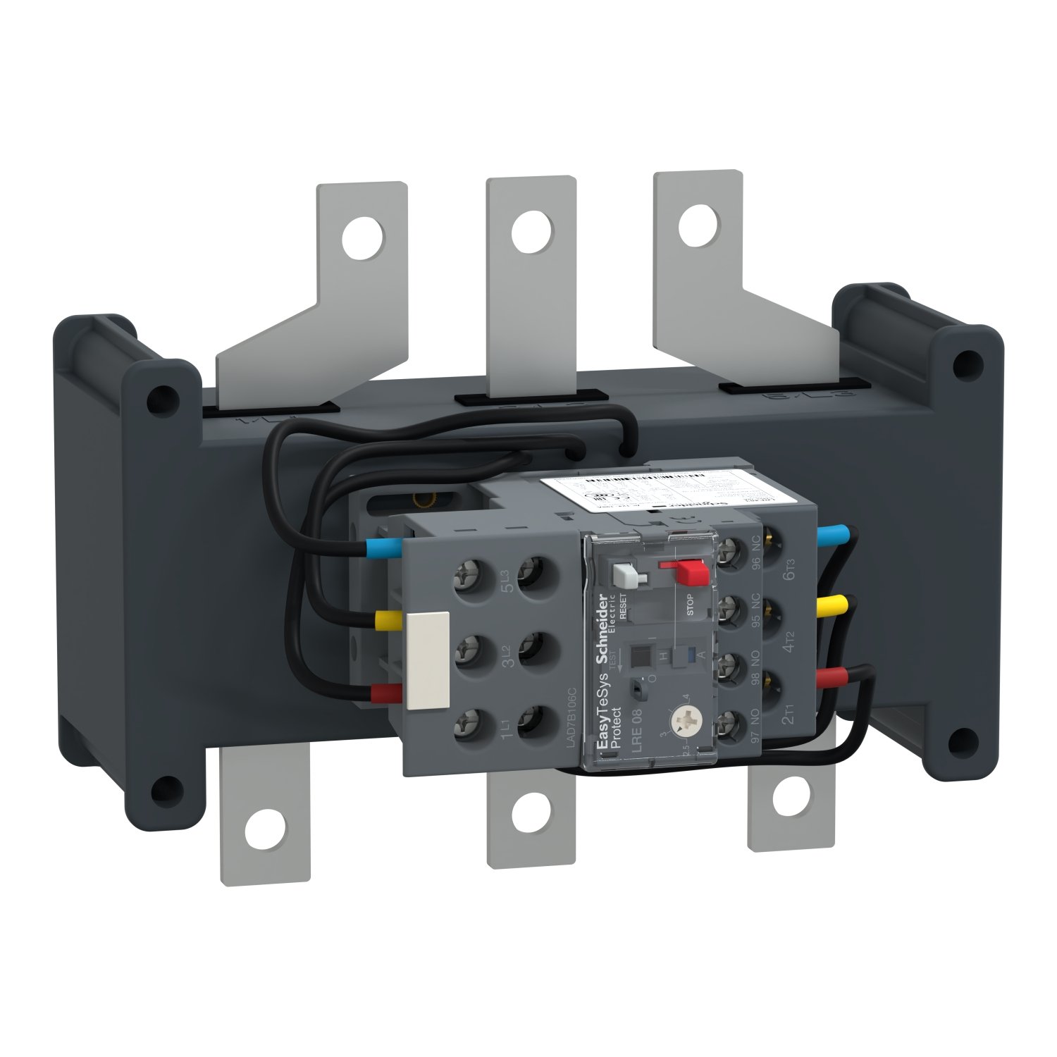 LRE483_Image_1500x1500 LRE483 Easy TeSys differential thermal overload relay 124 198 A class 10A Schneider Electric lre483 image 1500x1500