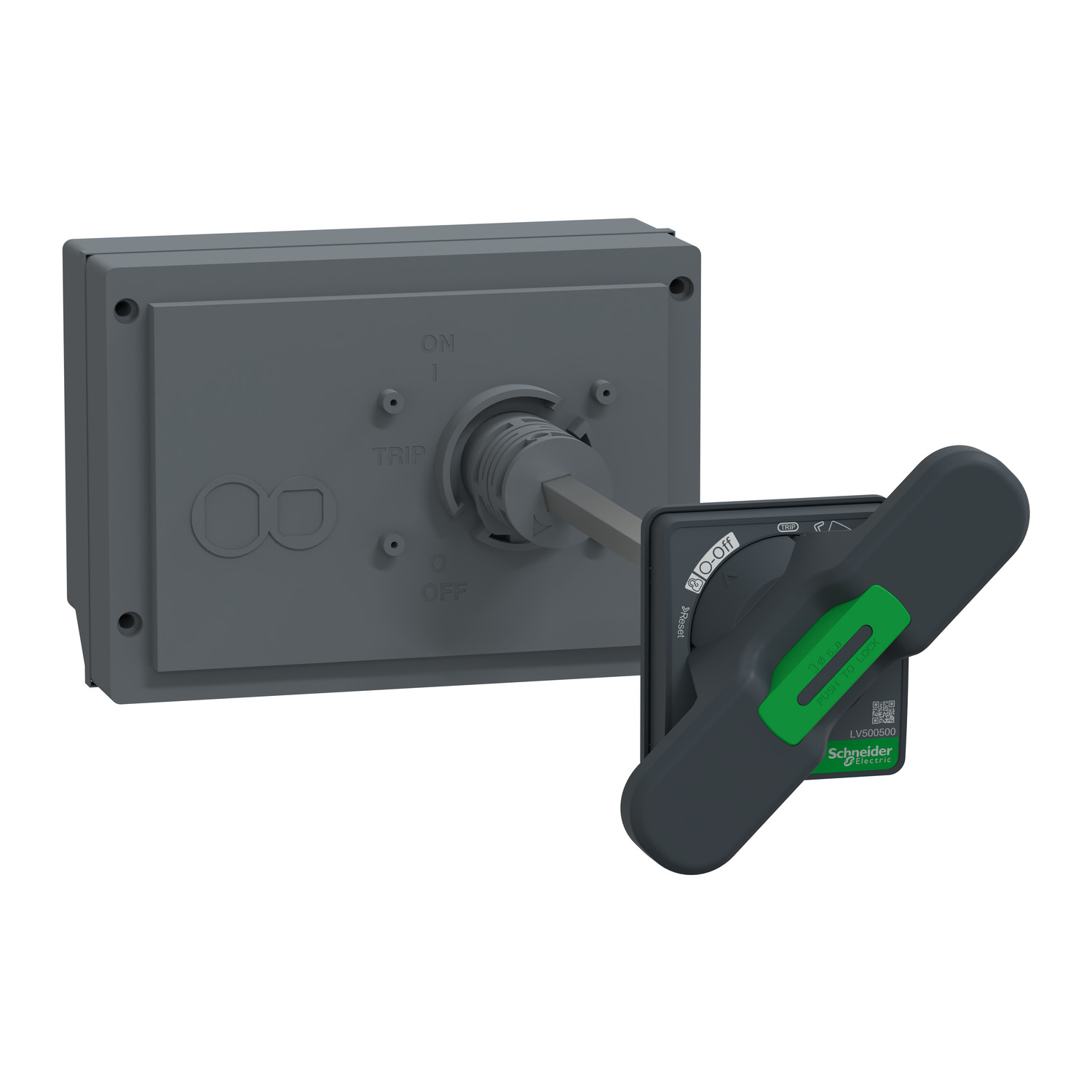 LV500500_Image_1500x1500 LV500500 Extended rotary handle, EasyPact CVS, CVS800N, CVS1000N, CVS1250N Schneider Electric lv500500 image 1500x1500