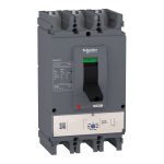 LV563552 circuit breaker EasyPact CVS630N, 50 kA at 415 VAC, 500 A rating magnetic MA trip unit, 3P 3d Schneider Electric lv5