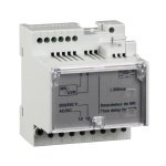 33684 non adjustable time delay relay for voltage release MN 100 130 V AC DC Schneider Electric oda33685 1500x1500