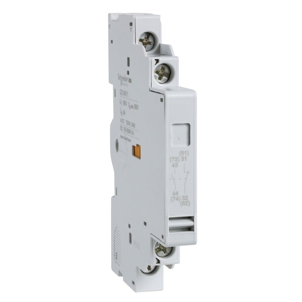 GZ1AN20 Easypact-auxiliary contact block 2 NO 0 NC screw-clamps terminals Schneider Electric odadf100476 1500x1500
