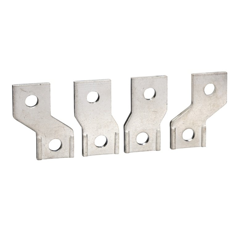 LV431564 connection accessories, Compact NSX 100 160 250, EasyPact CVS 100 160 250, spreaders, 45 mm pitch, flat connection,