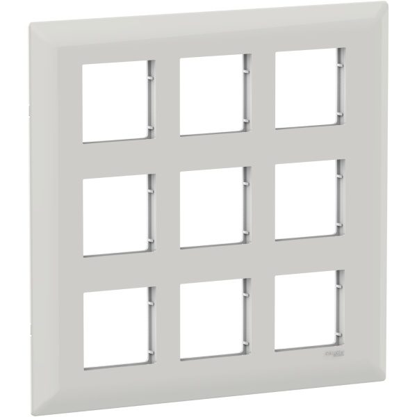 P0718 Cover frame, Livia, 18 grid, 18 module, white Schneider Electric odap0718 1500x1500