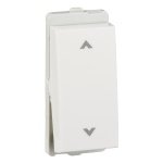 P1002 Switch, Livia, 2-way, 10AX, 1 module, IP2X, white Schneider Electric odap1002 bis 1500x1500
