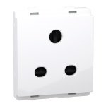 P2005 Socket-outlet, Livia, 2P E, 10A, with shutter, white Schneider Electric odap2005 bis 1500x1500