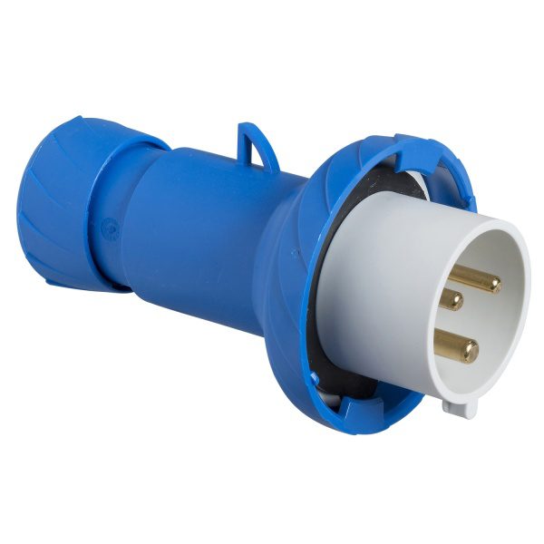 PKE32M723 PratiKa wander plug straight 32 A 2P E 200 250 V AC IP67 Schneider Electric odapg149050 1500x1500
