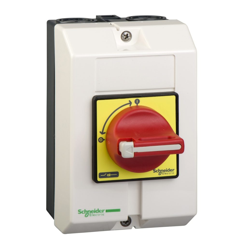 VCF1GE TeSys Vario enclosed, emergency switch disconnector, 25A, IP65 Schneider Electric odavcfxge 1500x1500