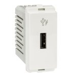 P7002 USB Charger, Livia, 2.1A 5VDC port, 1 module, white Schneider Electric p7002 iop def wd 1500x1500