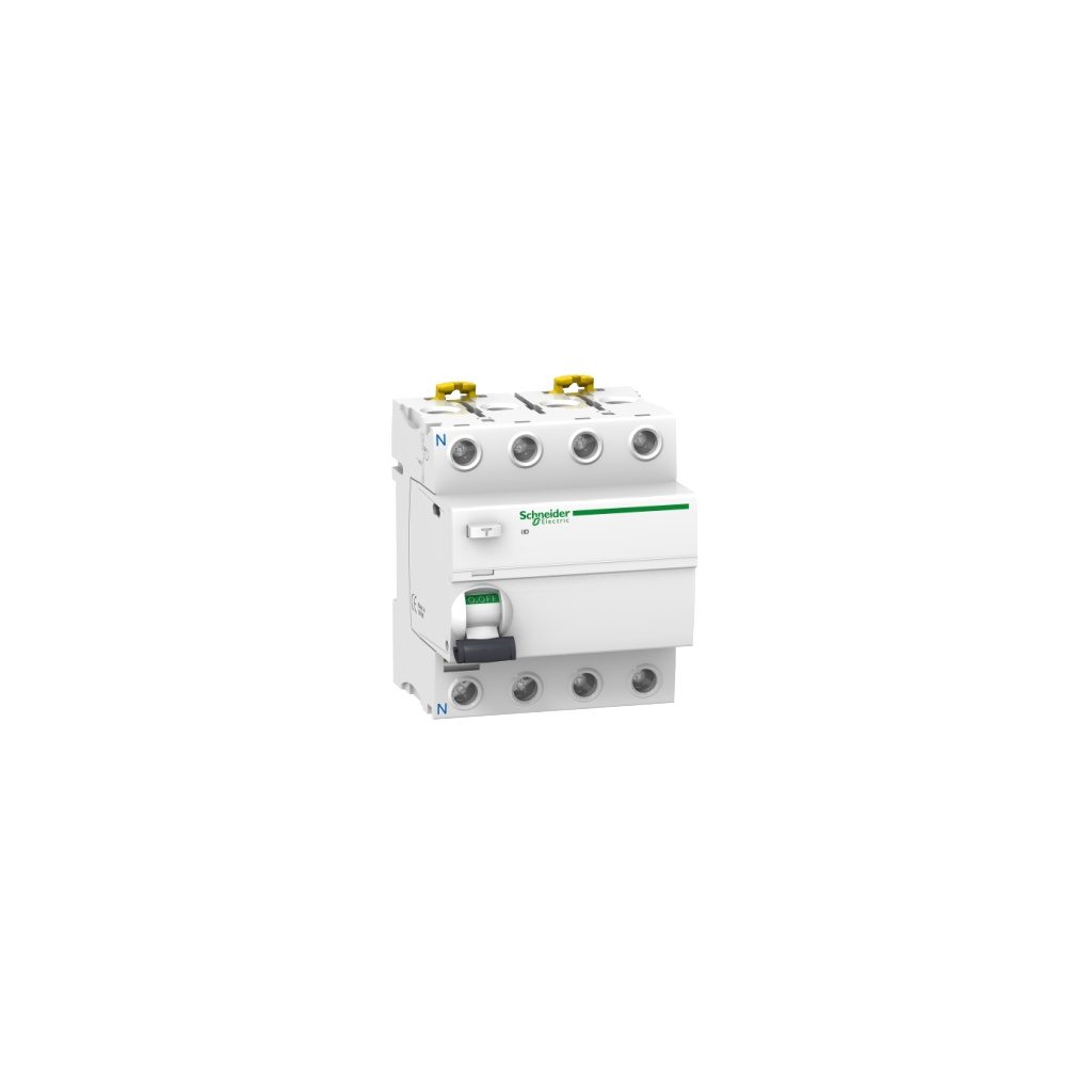 A9R12491 Acti 9 iID RCCB 4P 100A 100mA type AC Schneider Electric pb104473 iop default web