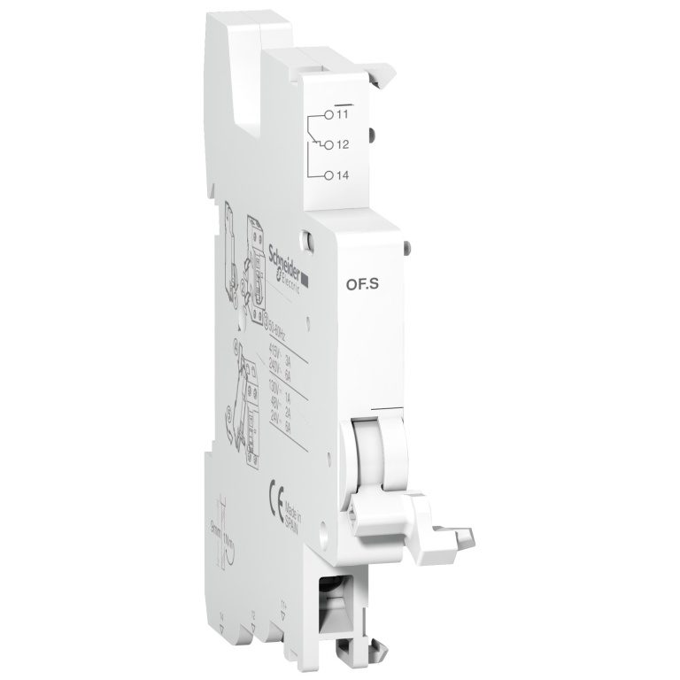 A9N26923 Acti 9 auxiliary contact OFS 1 O C for RCCB Schneider Electric pb107192 1500x1500