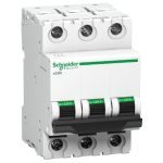 A9N3P32B miniature circuit breaker xC60 3 poles 32 A B curve Schneider Electric pb110813 web