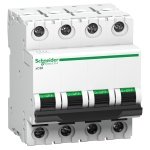 A9N4P32D miniature circuit breaker xC60 4 poles 32 A D curve Schneider Electric pb110814 1500x1500