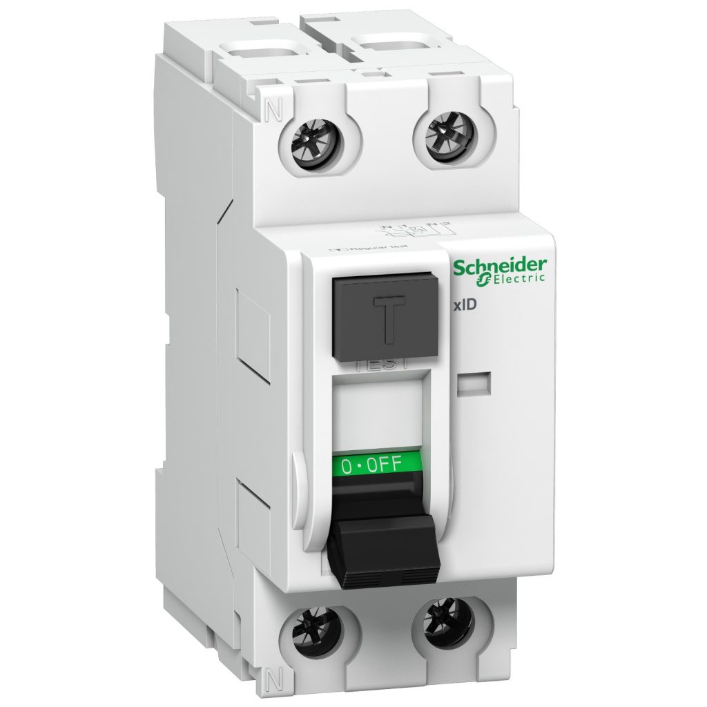 A9N16202 Acti 9 xID residual circuit breaker 25 A 2P 300mA class AC instantaneous Schneider Electric pb110816 1500x1500