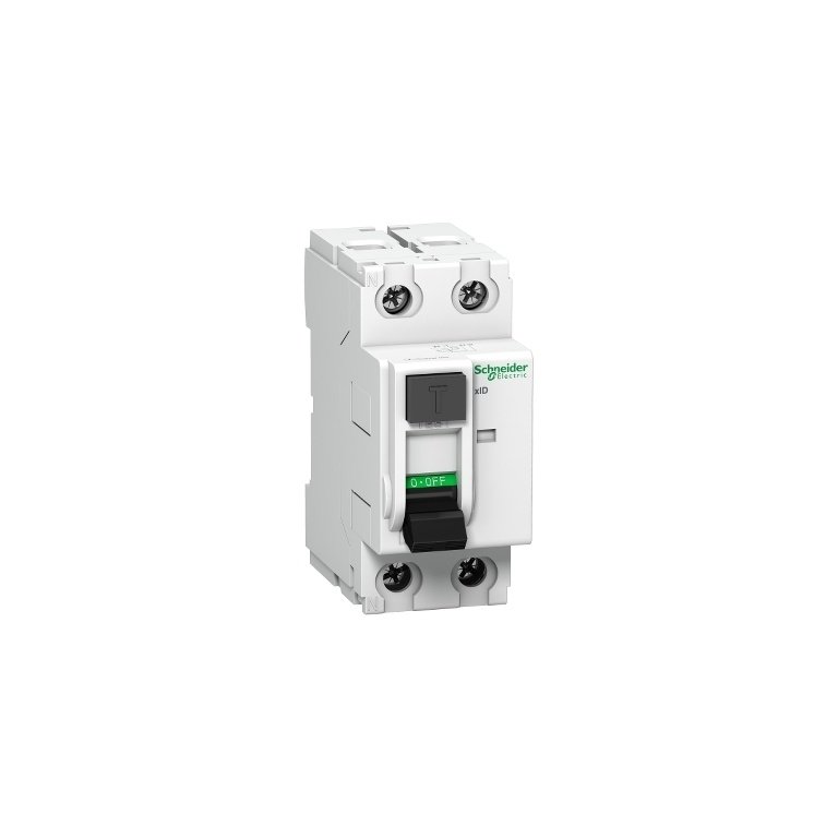 A9N16234 Acti 9 xID residual circuit breaker 25 A 2P 30mA class SI instantaneous Schneider Electric pb110816 web