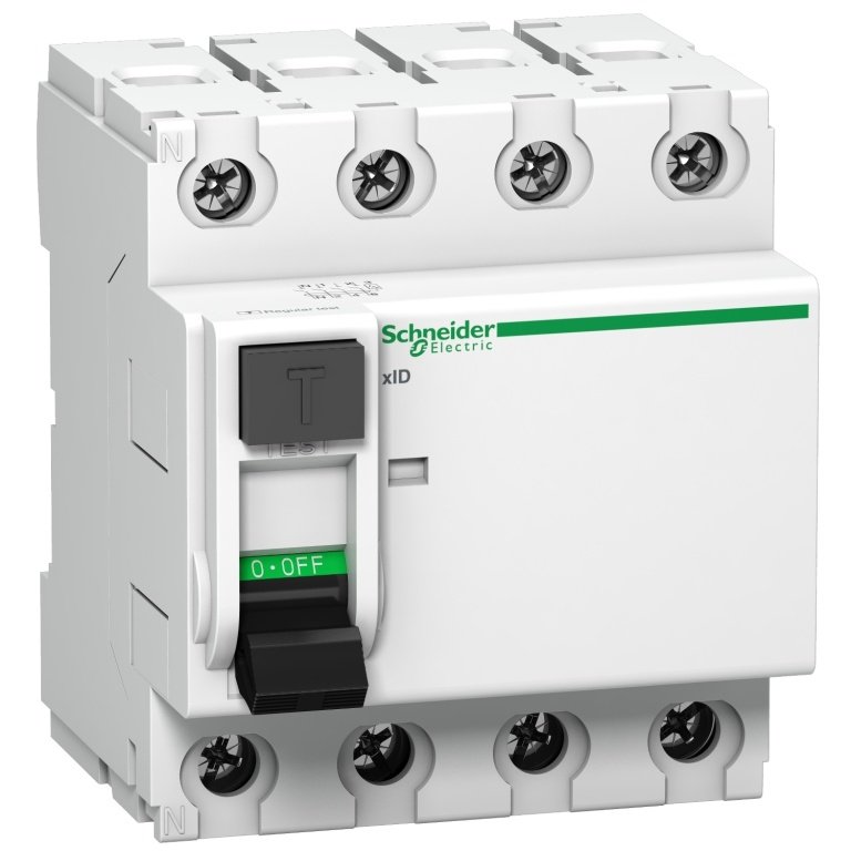 A9N16324 Acti 9 xID residual circuit breaker 40 A 4P 30mA class SI instantaneous Schneider Electric pb110817 1500x1500