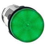 XB7EV03BPN Monolithic pilot light, Harmony XB5N XB7N, plastic, green, 22mm, LED, 24V AC DC Schneider Electric pf100470 1500x1
