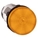 XB7EV08BPN Monolithic pilot light, Harmony XB5N XB7N, plastic, amber, 22mm, LED, 24V AC DC Schneider Electric pf100473 1500x1