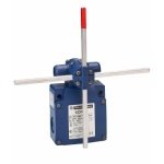XCKVR54D1H29 Limit switch, Limit switches XC Standard, XCKVR, stay put crossed rods lever 6 mm, 2x 2 NC , slow, M20 Telemecan