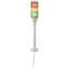 XVGB3SH Tower Light RAG 24V LED W.Buzzer Tube mounting with fixing plate Schneider Electric pf140961 1500x1500
