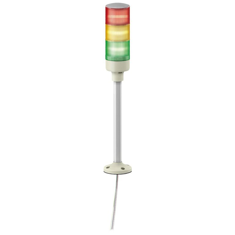 XVGB3SH Tower Light RAG 24V LED W.Buzzer Tube mounting with fixing plate Schneider Electric pf140961 1500x1500