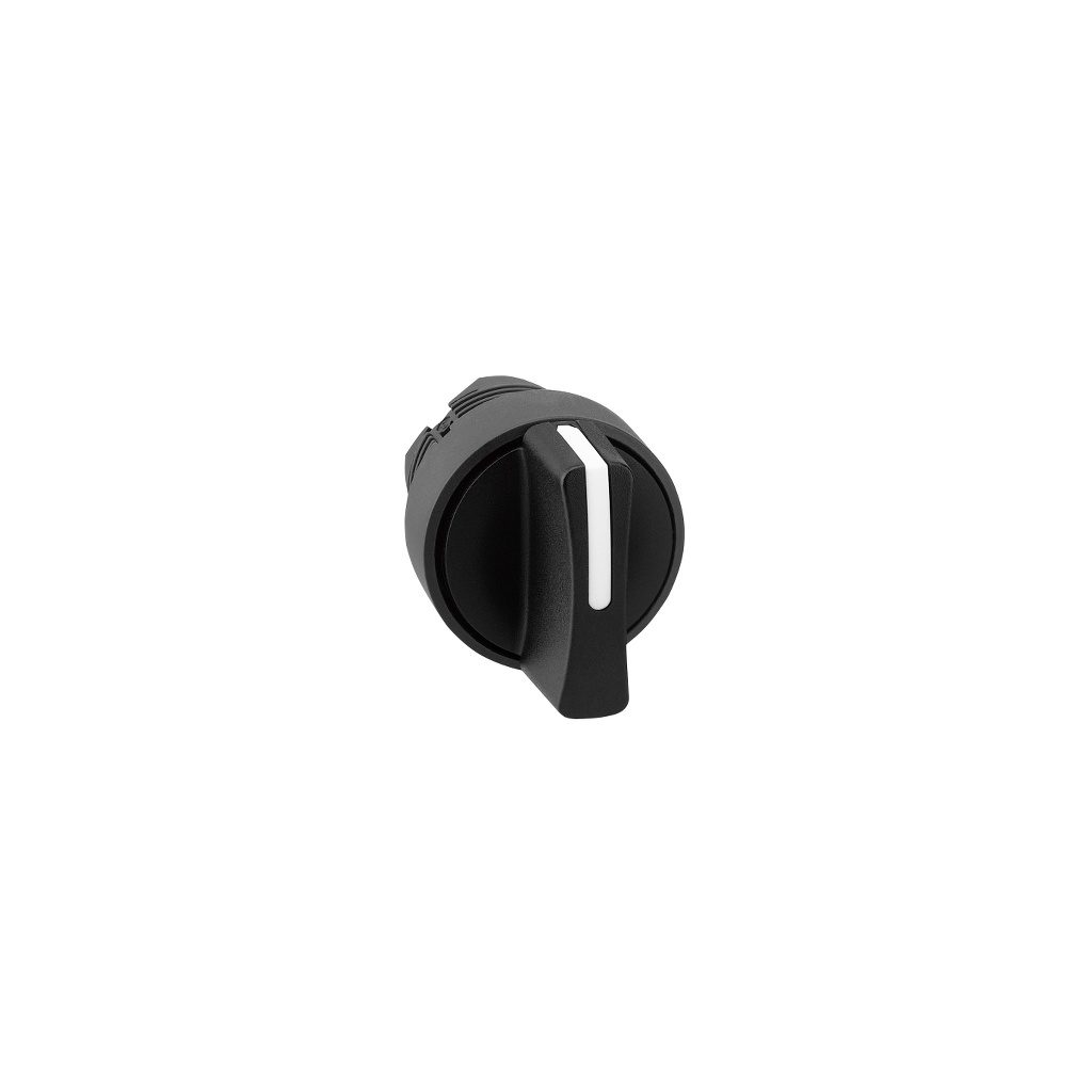 ZB5AD5 black selector switch head Ø22 3-position spring return Schneider Electric pf141168 web