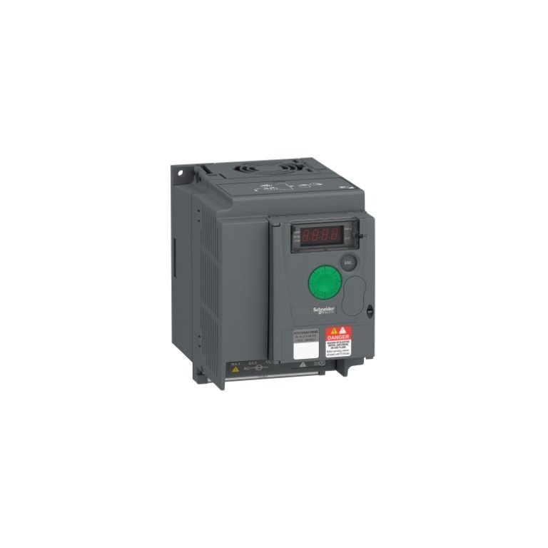 ATV310HU15N4E variable speed drive, Easy Altivar 310, 1.5kW, 2hp, 380 to 460V, 3 phase, without filter Schneider Electric pf1