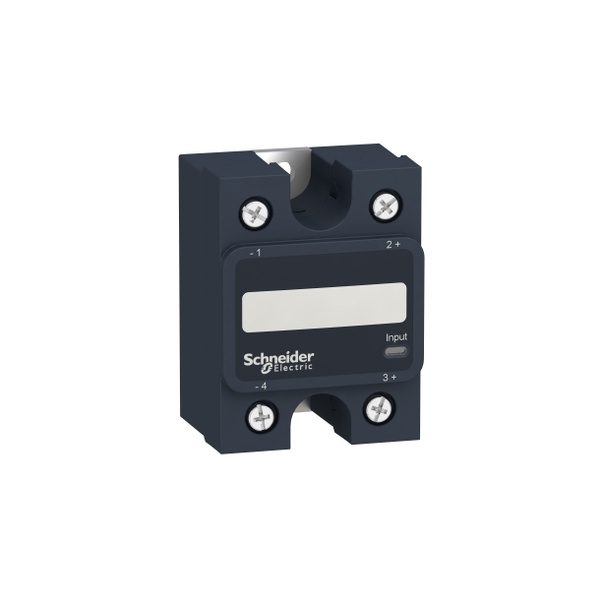 SSP1A150BDT Solid state panel mount relay, 50 A, zero voltage switching, thermal pad, input 3 32 V DC, output 24 300 V AC Sch