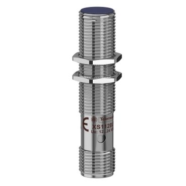 PF151721_web XS112BLPAM12 Inductive sensor XS1 M12, L55mm, brass, Sn2mm, 12.24VDC, M12 Telemecanique Sensors pf151721 web