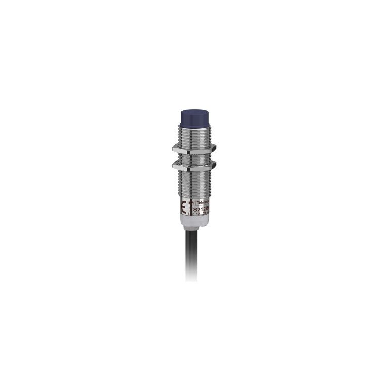 XS212BLPAL2 Inductive sensor XS2 M12, L44mm, brass, Sn4mm, 12.24VDC, cable 2m Telemecanique Sensors pf151722 web