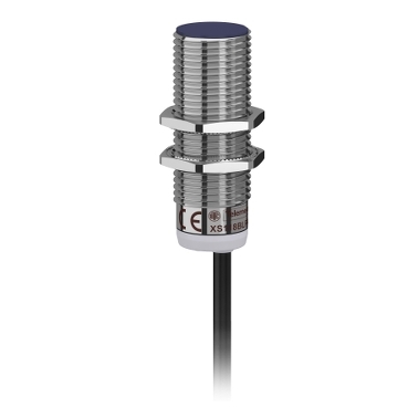 PF151724_web XS118BLPAL2 Inductive sensor XS1 M18, L53mm, brass, Sn5mm, 12.24VDC, cable 2m Telemecanique Sensors pf151724 web