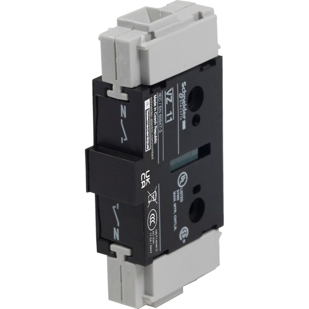 VZ11 TeSys VARIO additional neutral block 40 A for V02 V2 Schneider Electric pio00009841 1500x1500